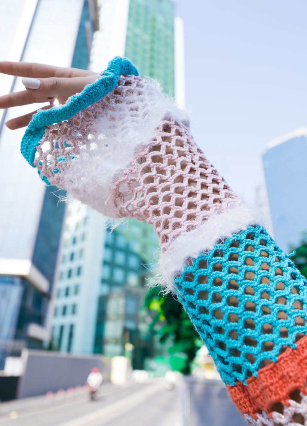 Colorful Bustier Handmade Runway Collection