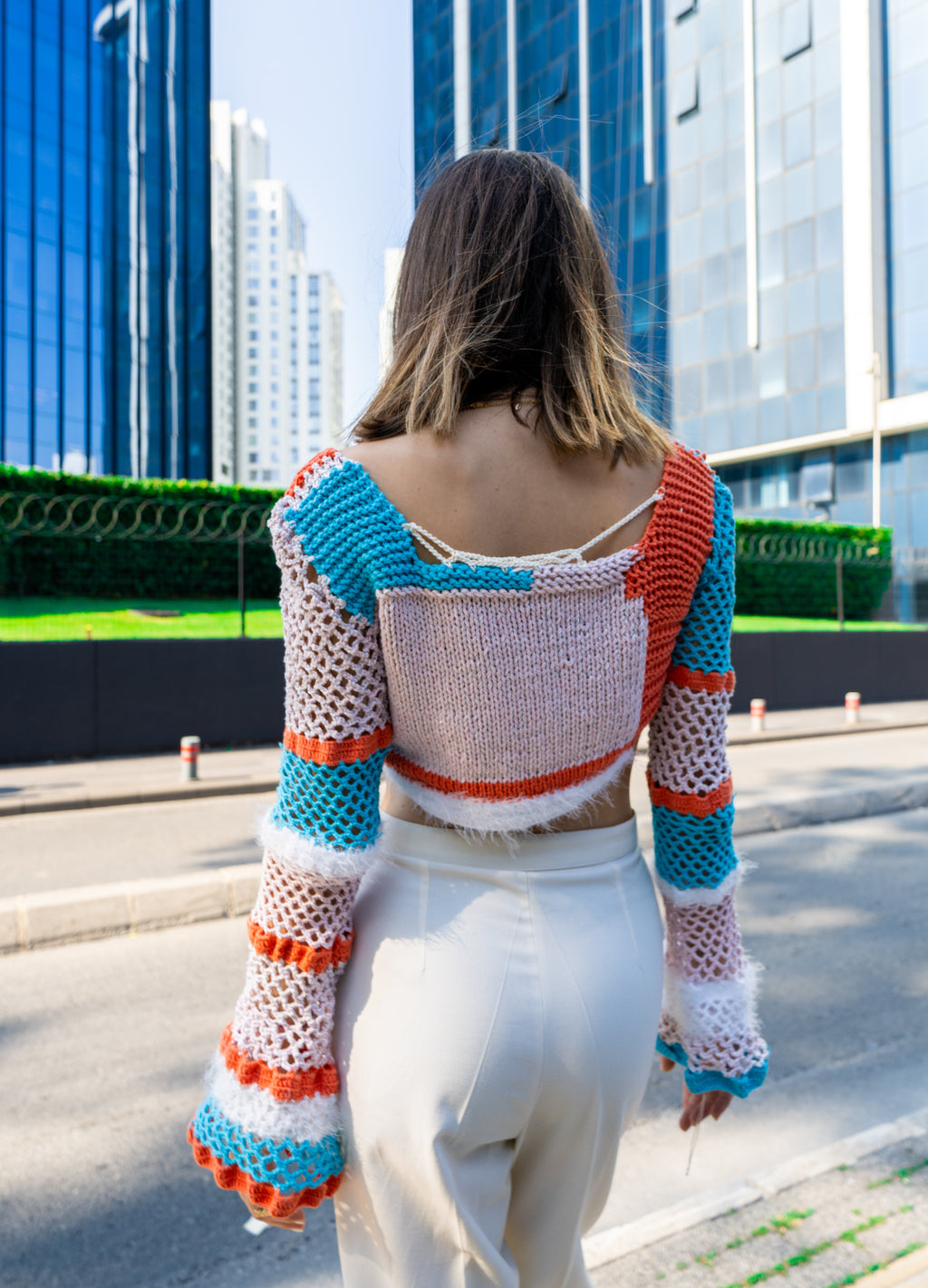 Colorful Bustier Handmade Runway Collection