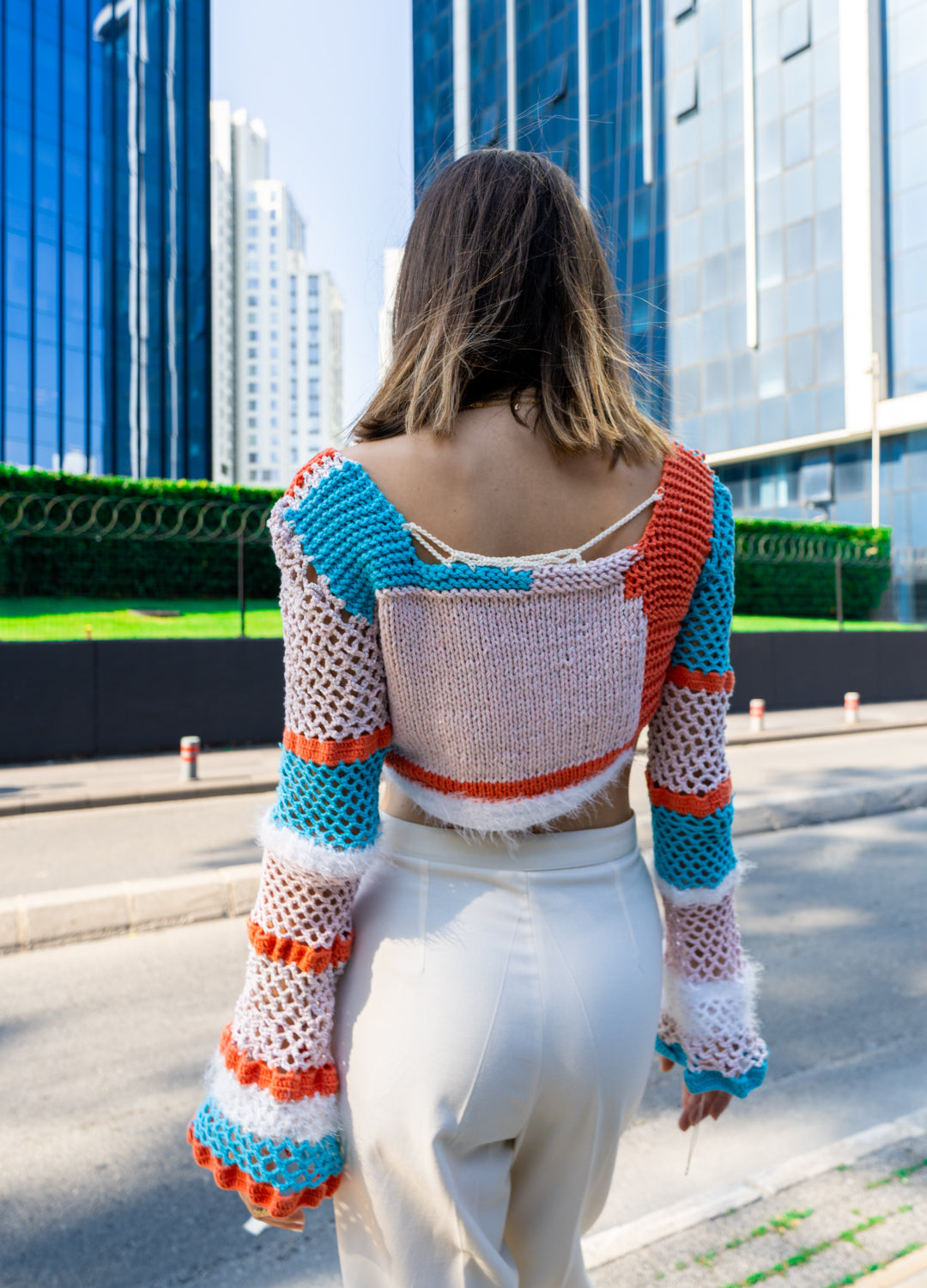 Colorful Bustier Handmade Runway Collection