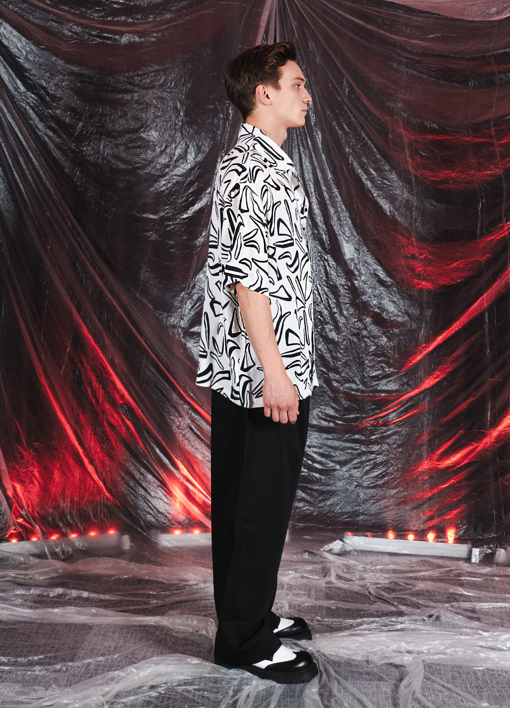 Trace Left Unisex Zebra Shirt