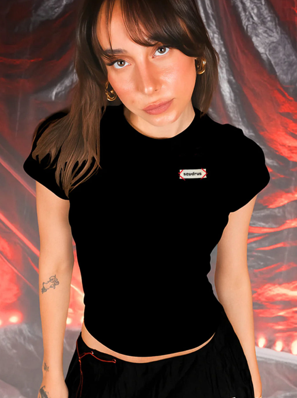 Black Ticket %100 Pamuk Fit Body