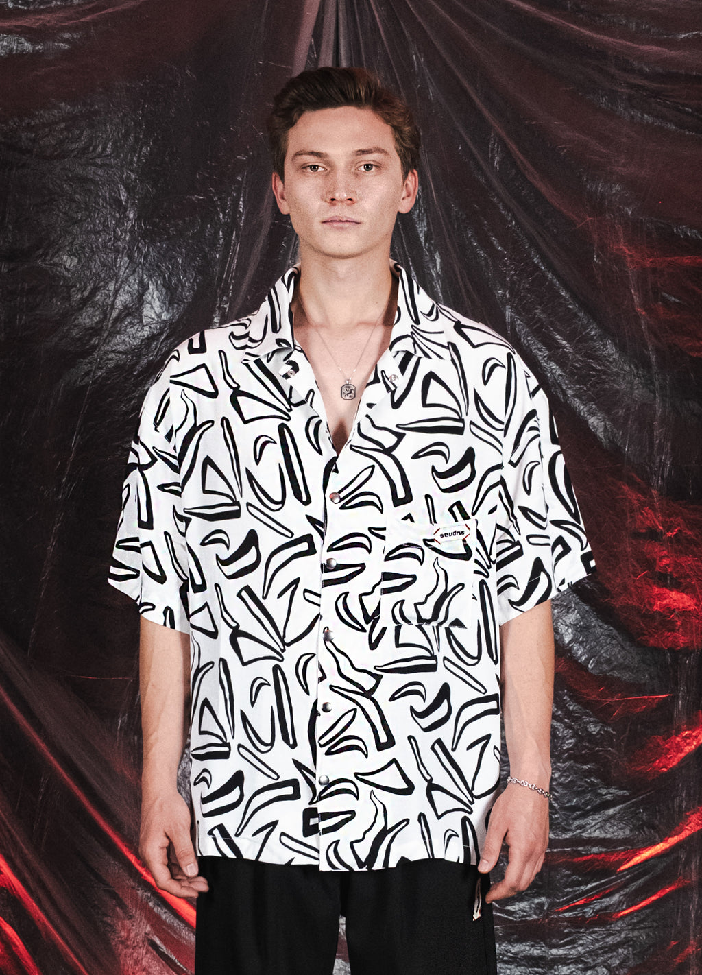 Trace Left Unisex Zebra Shirt