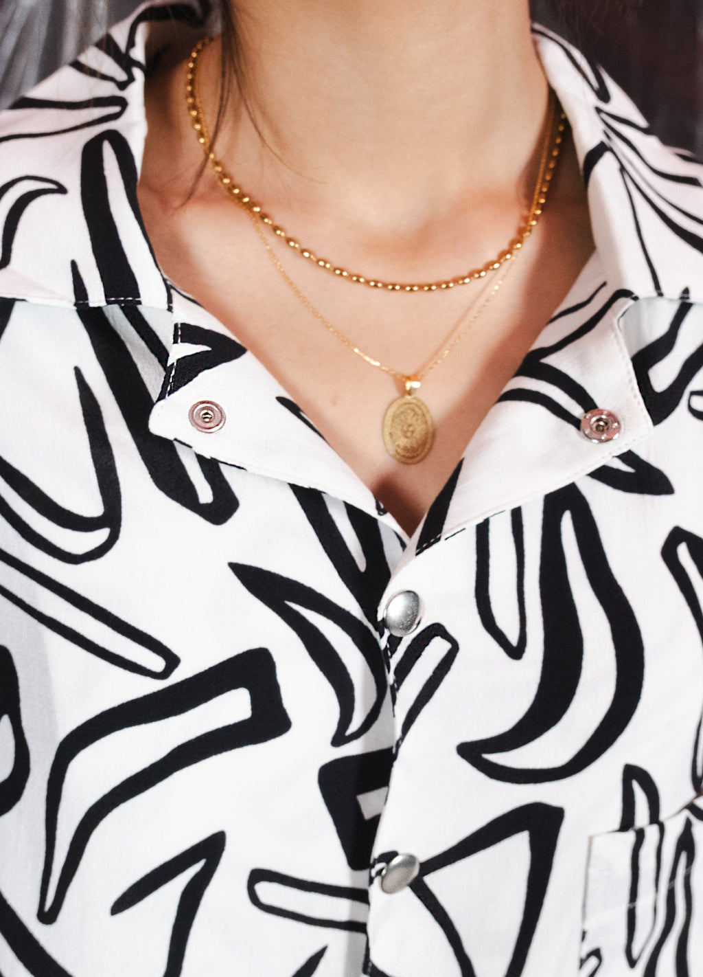 Trace Left Unisex Zebra Shirt