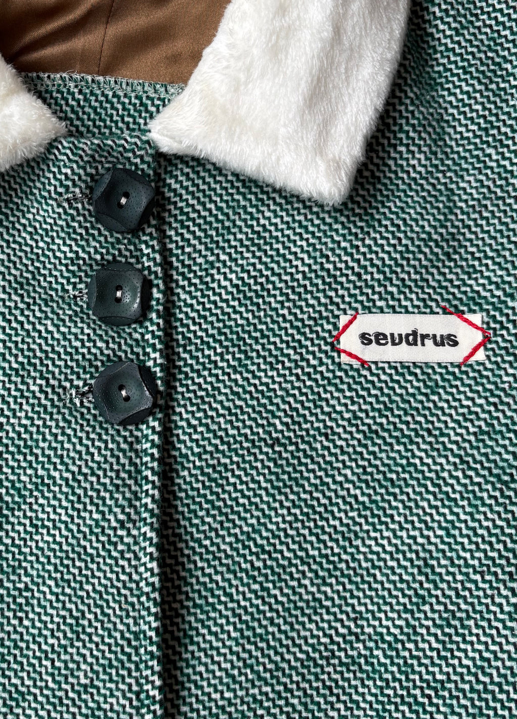 Noble Era %30 Yün Karışımlı Yeşil Ceket