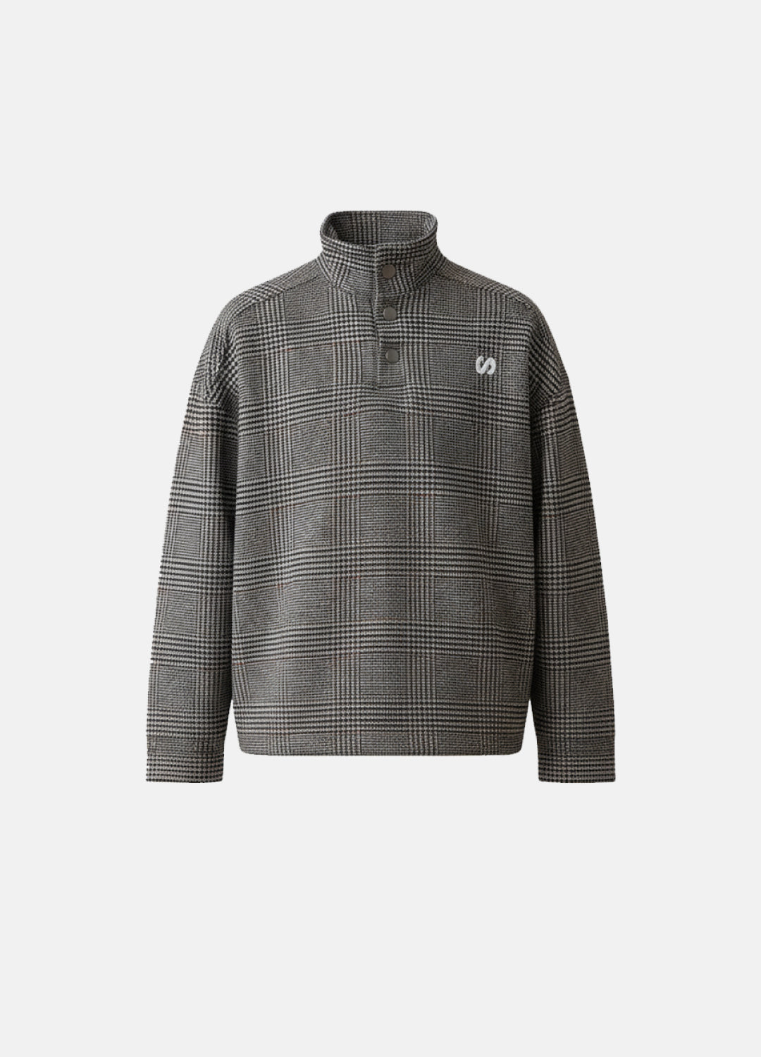 Unisex Nomad High Collar Wool Sweatshirt