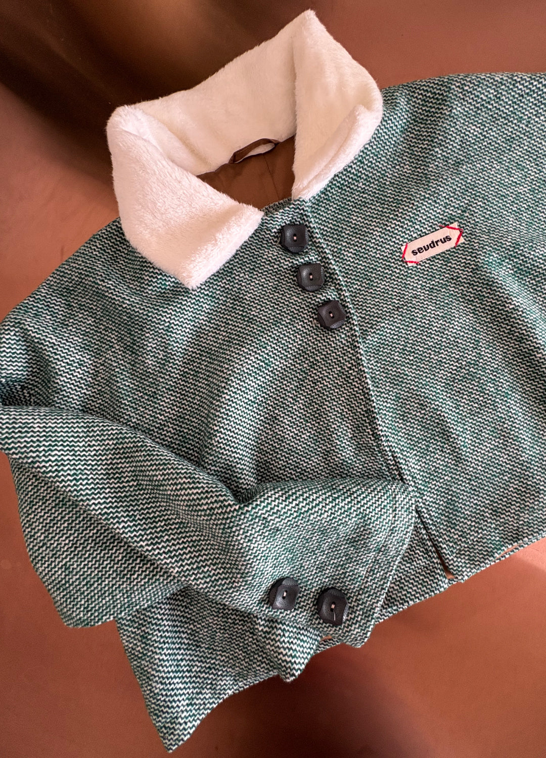 Noble Era %30 Yün Karışımlı Yeşil Ceket