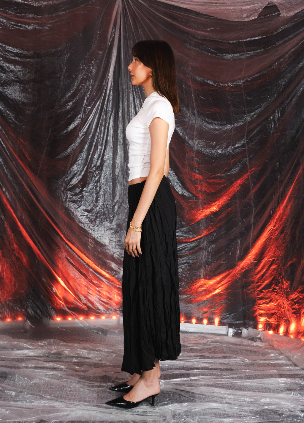 White Ticket Cotton Body