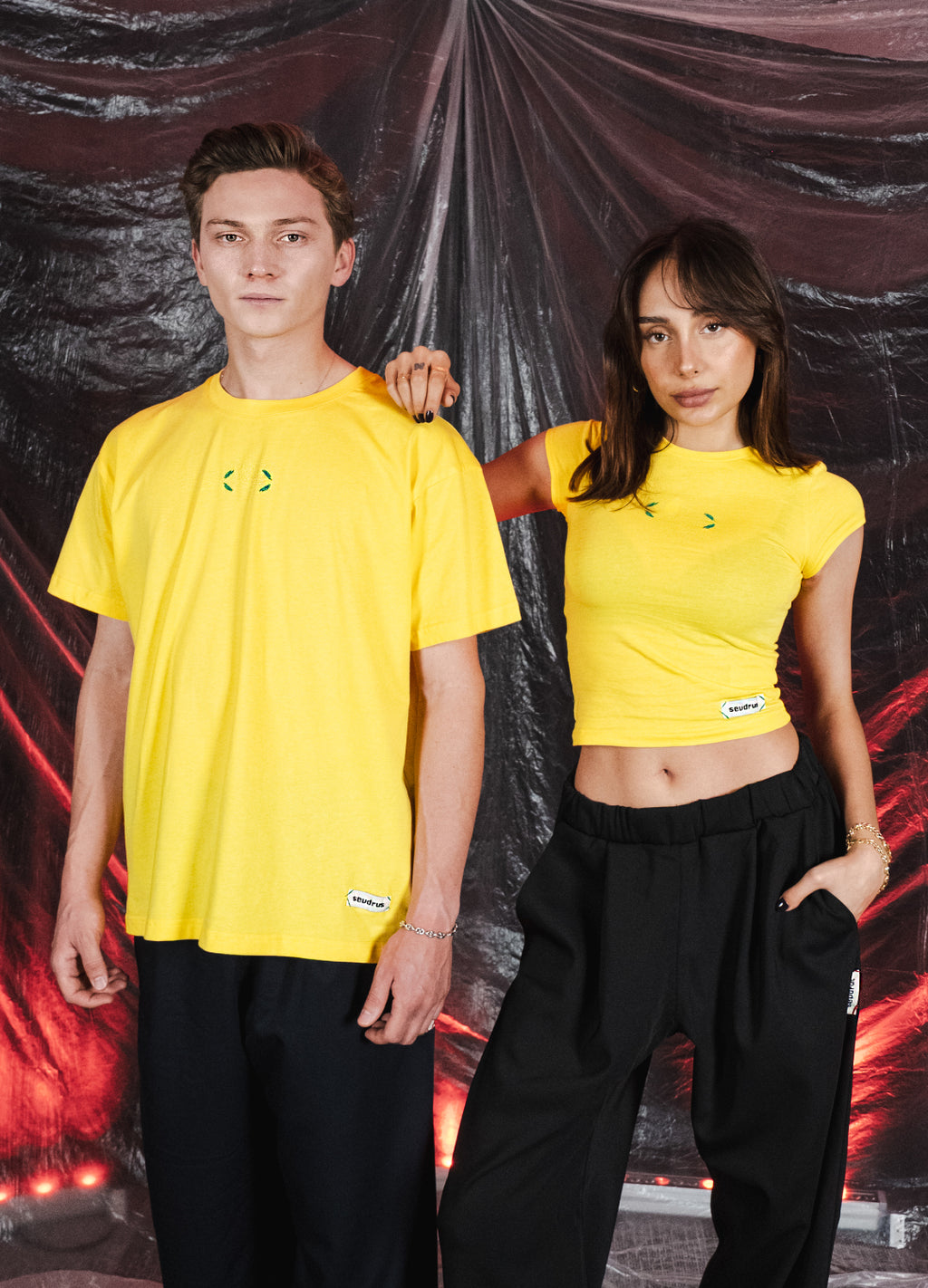 Trace Yellow T-Shirt