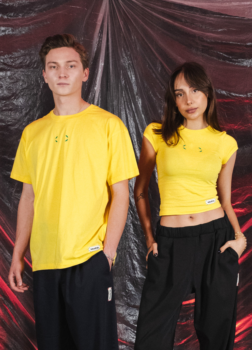 Trace Yellow T-Shirt