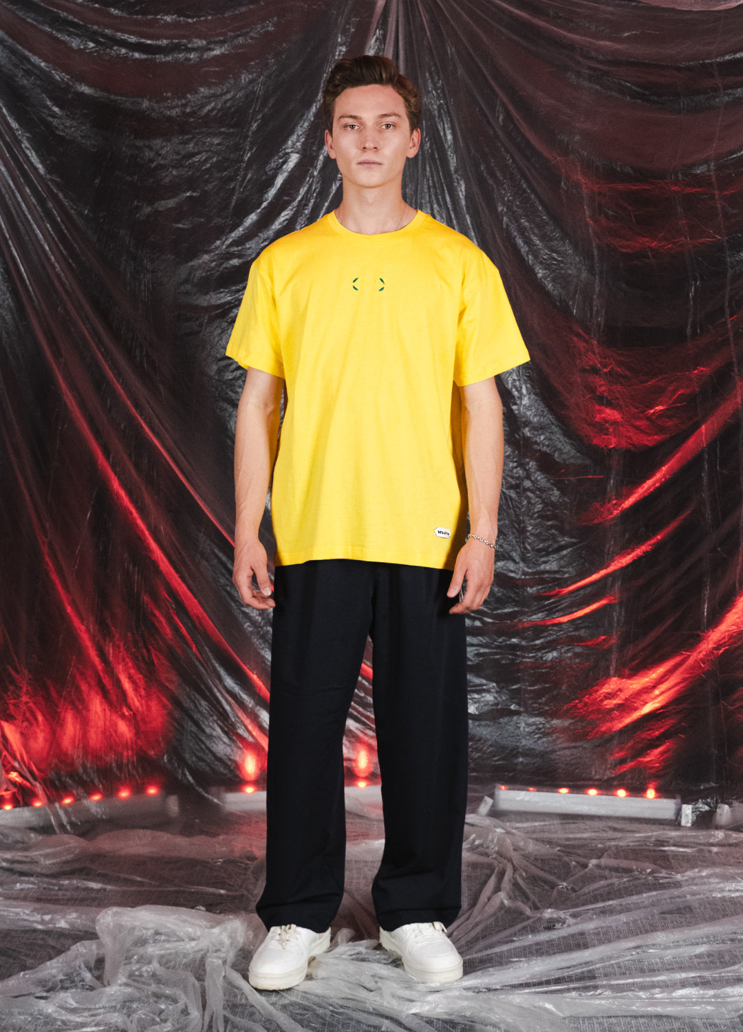 Trace Yellow T-Shirt