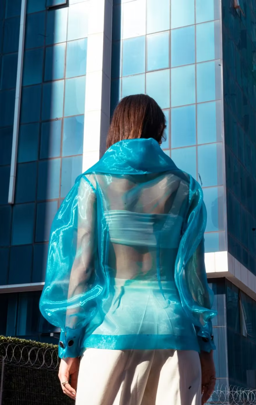 Just Blue Shirt – Runway Collection