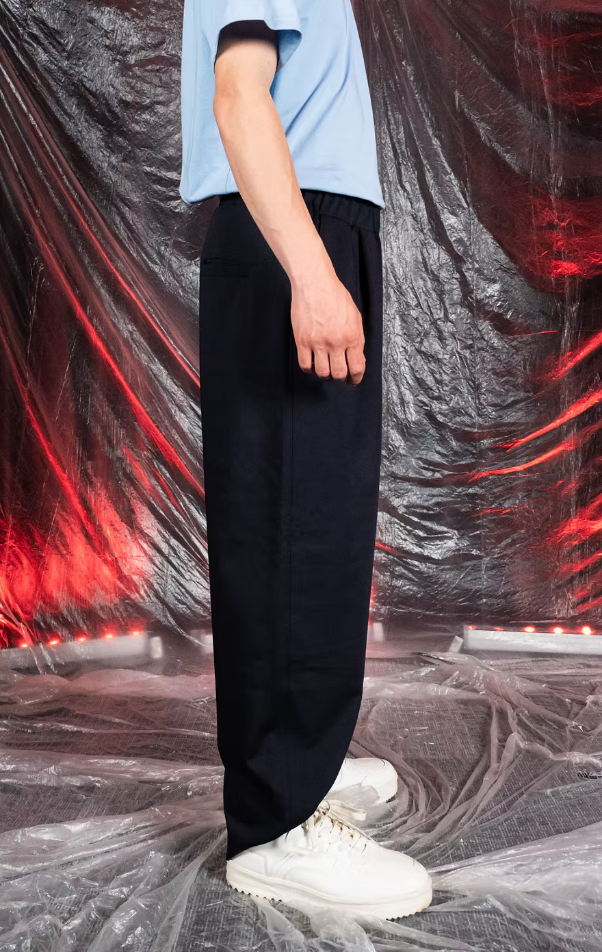 Dark Blue Ticket Sweatpant