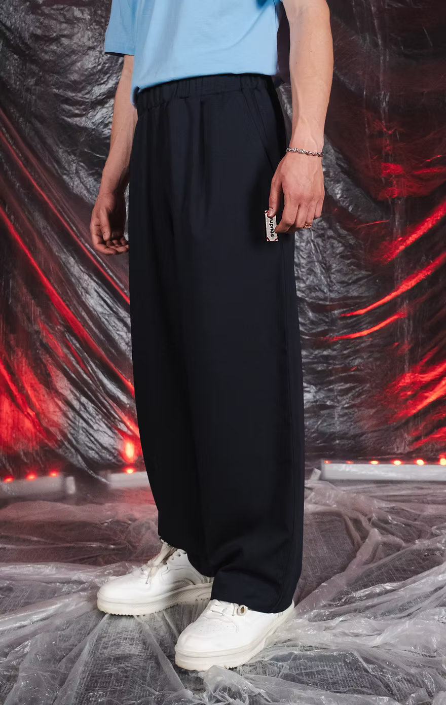 Dark Blue Ticket Sweatpant