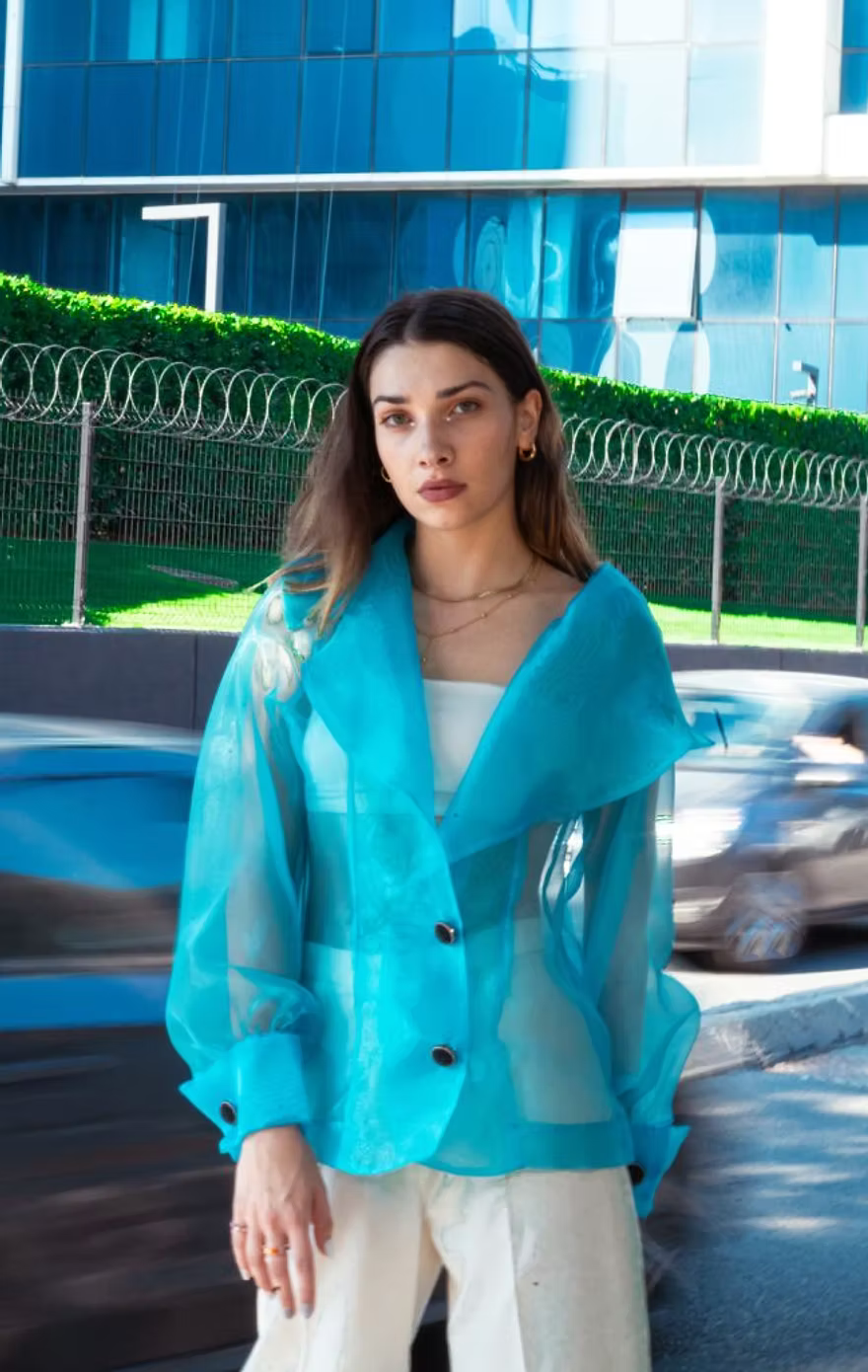 Just Blue Shirt – Runway Collection