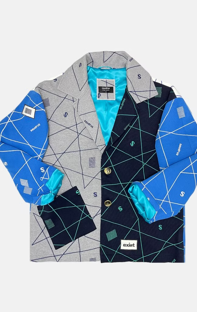 Unisex Embroidered Exist Jacket Mix