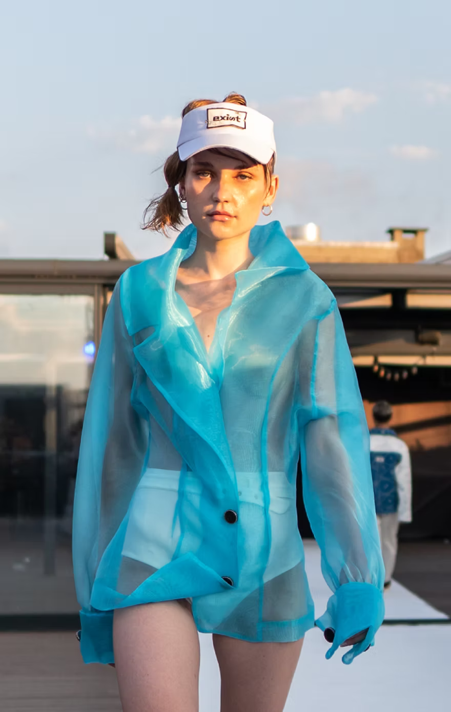 Just Blue Shirt – Runway Collection