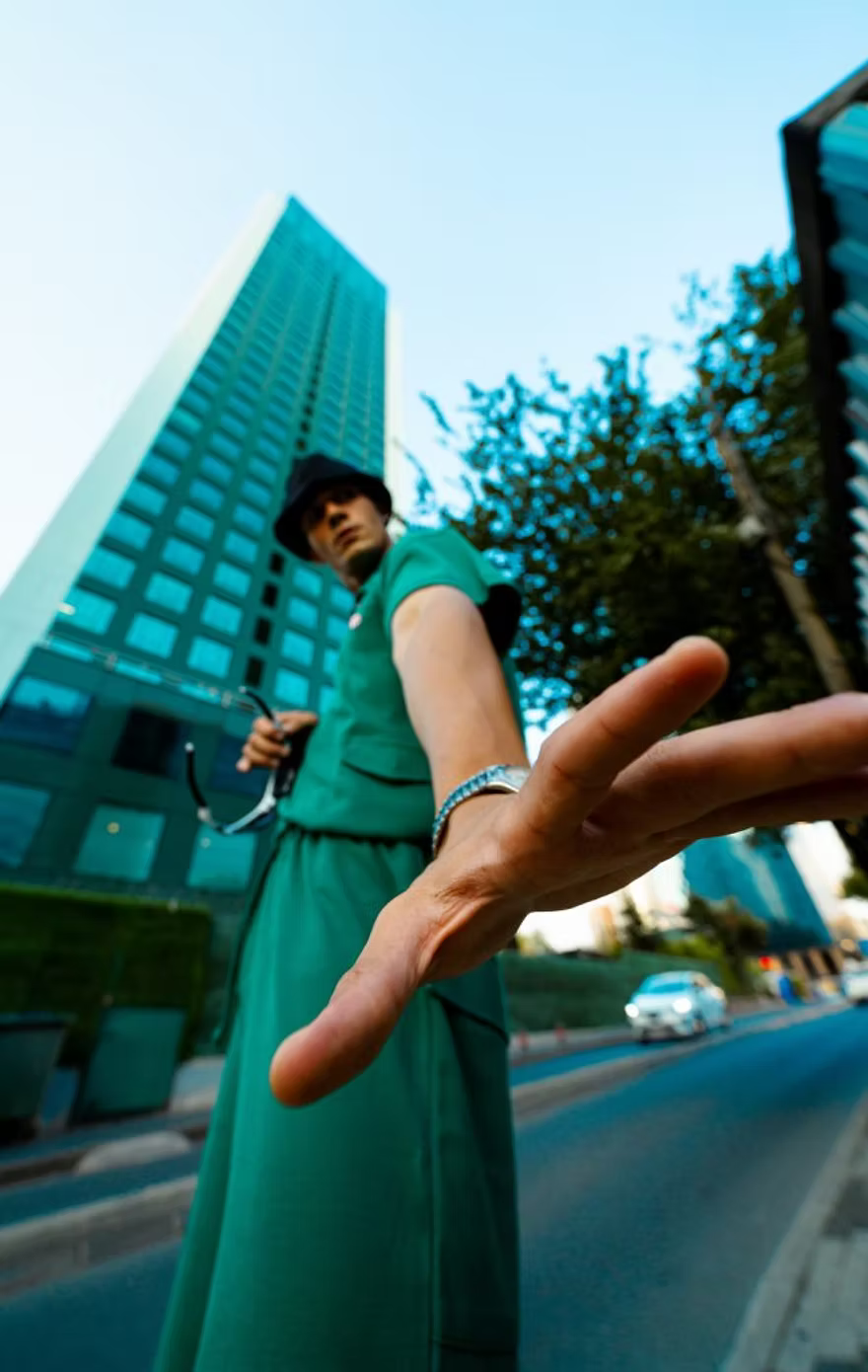 Unisex Green Set – Runway Collection