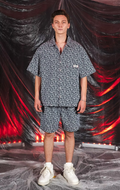SAMPLE SALE - Story Untold Dokuma Gömlek Şort 2'li TAKIM