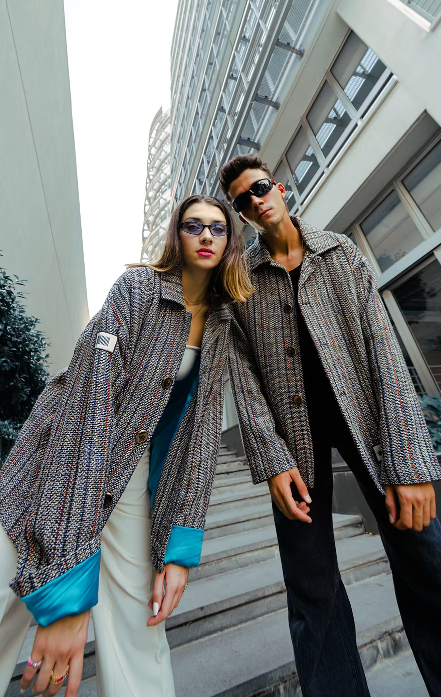 Unisex Exist Jacket Brown