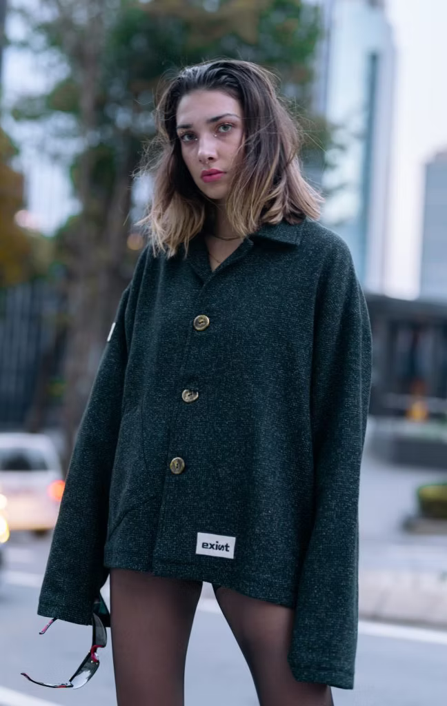 Unisex Exist Jacket Dark Green