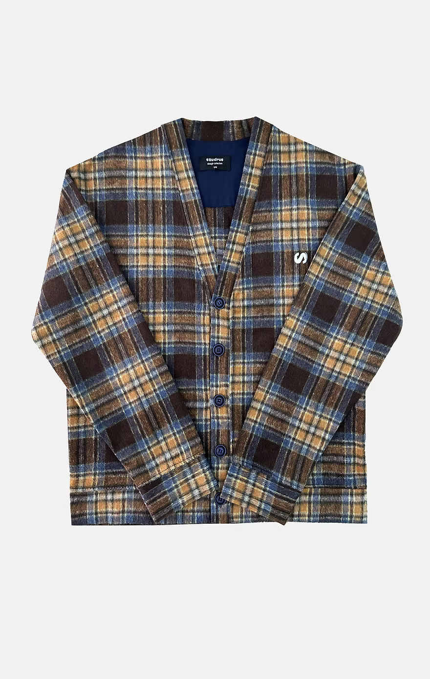 Unisex SVDRS Brown Cardigan