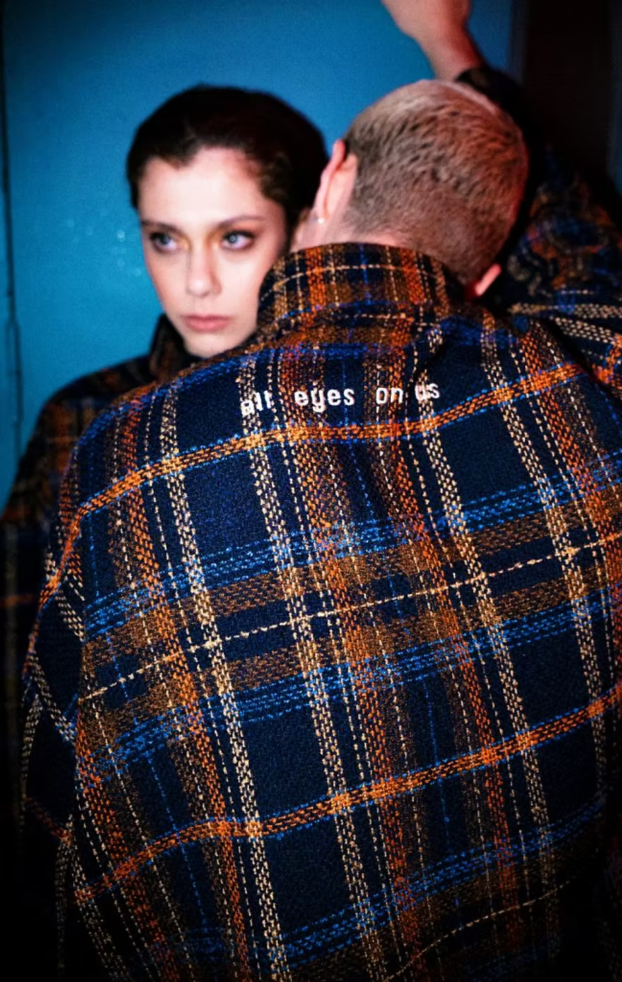 Unisex Oversized High Collar Sweatshirt