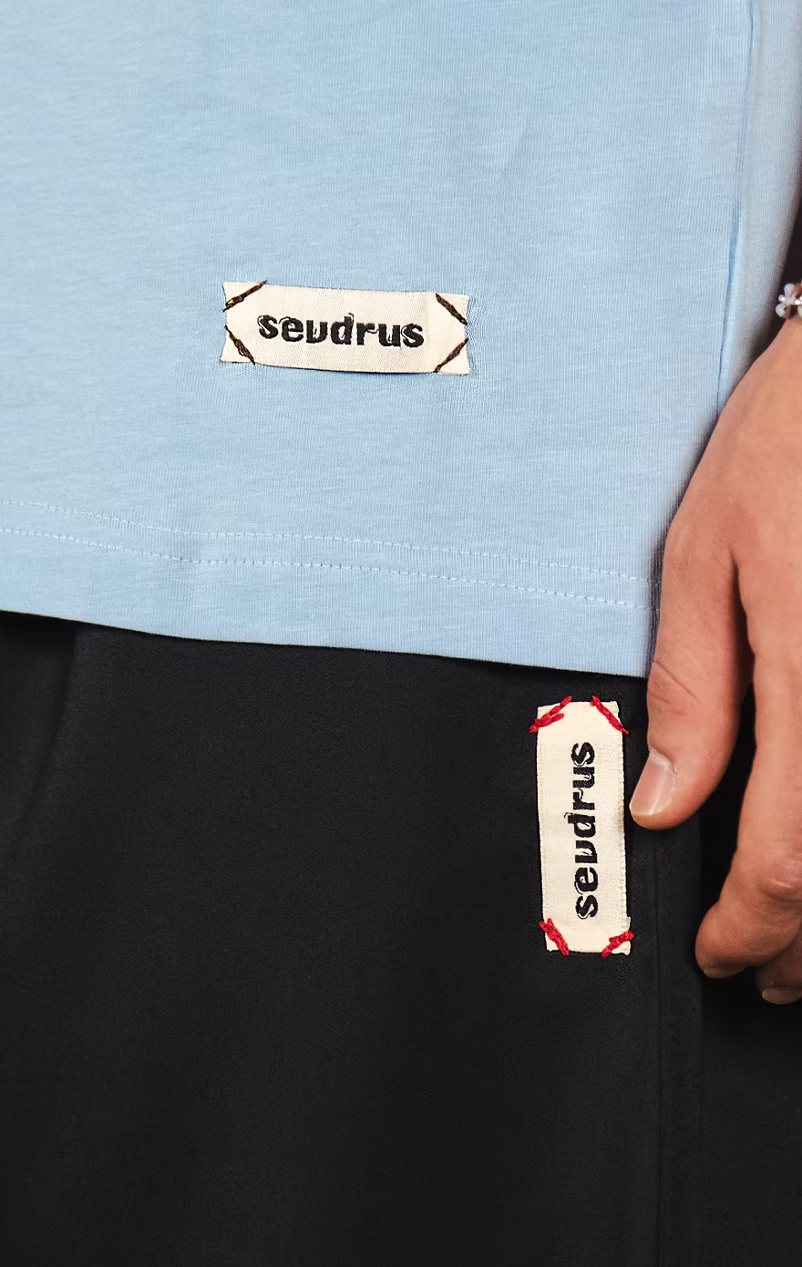 Dark Blue Ticket Sweatpant