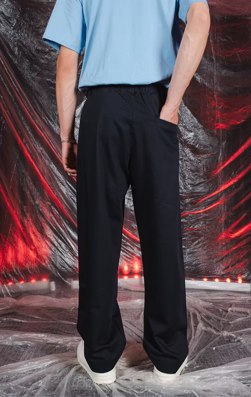 Dark Blue Ticket Sweatpant