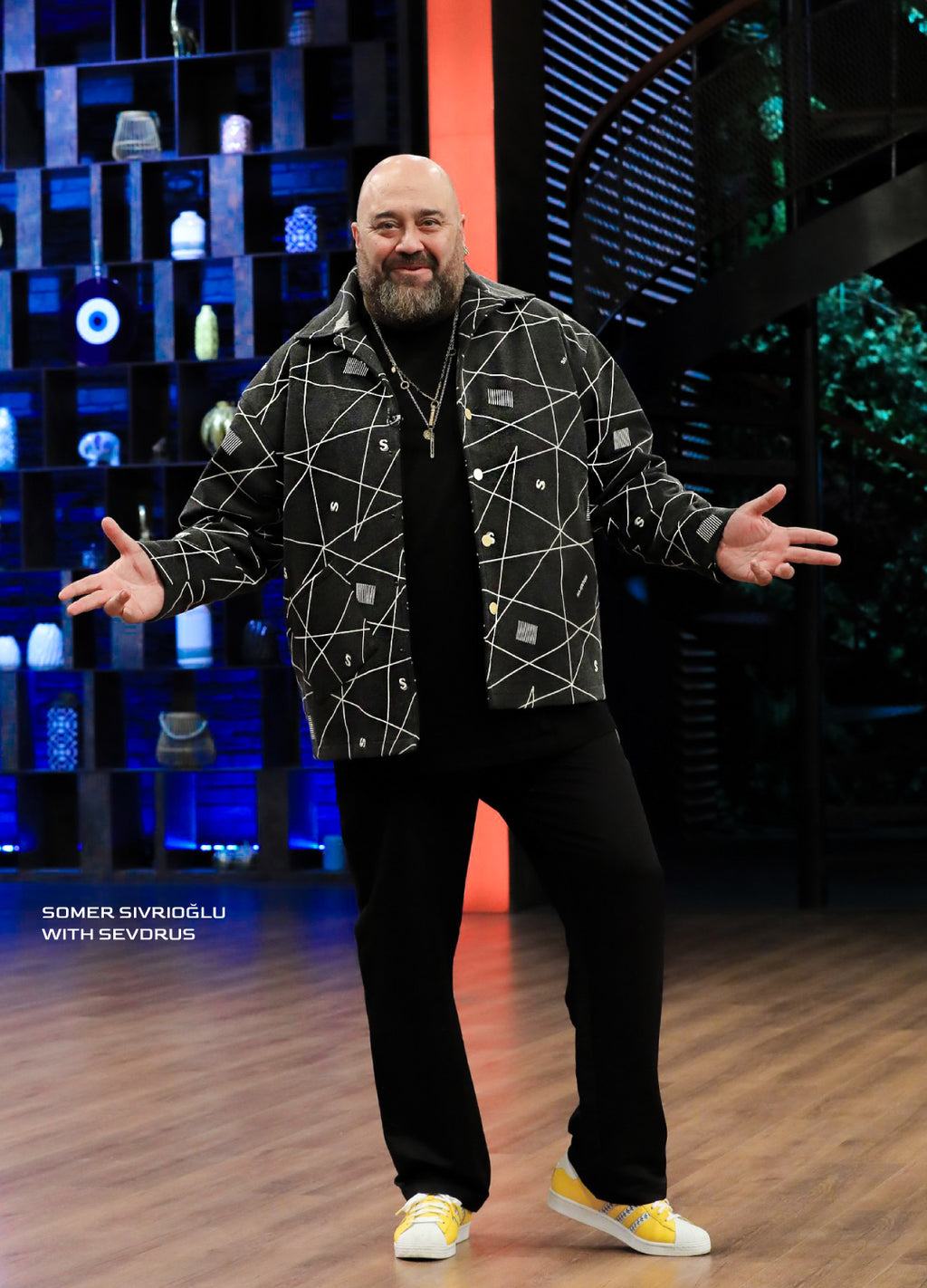 Unisex Full Nakışlı Monolith Jacket