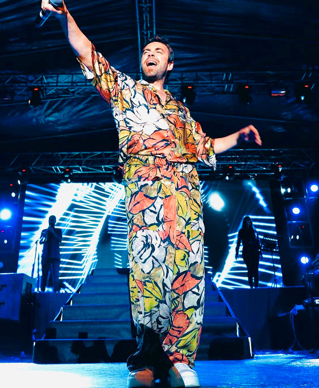 Unisex Silk Touch Gömlek Pantolon 2'li Takım - Runway Collection