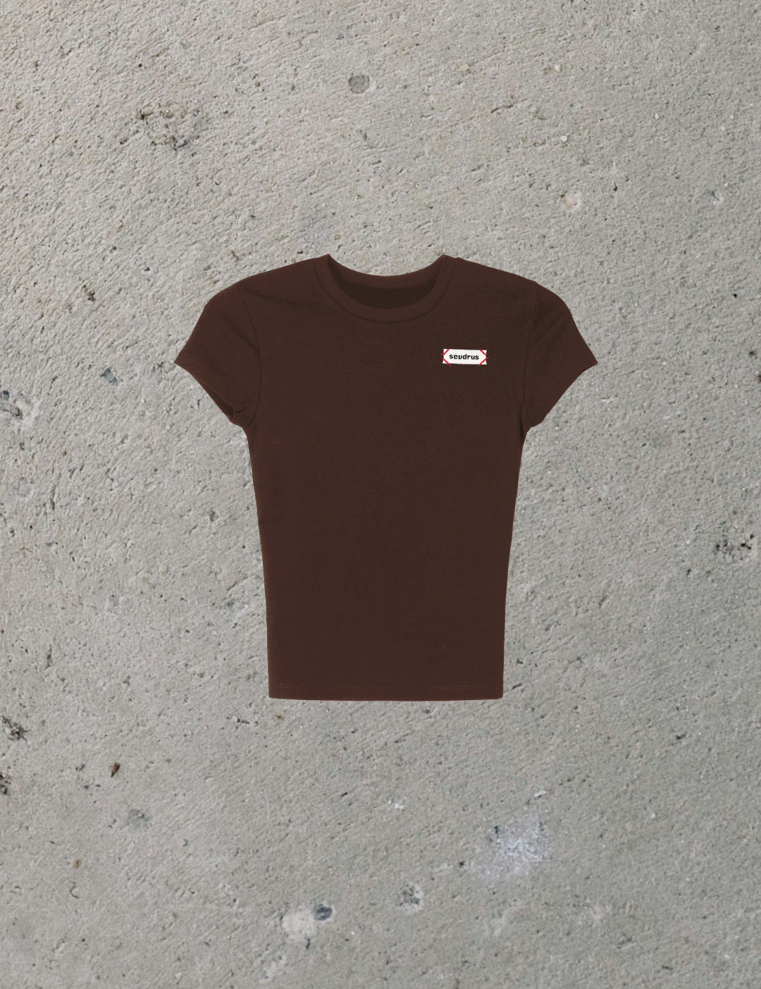 Brown Ticket %100 Pamuk Fit Body