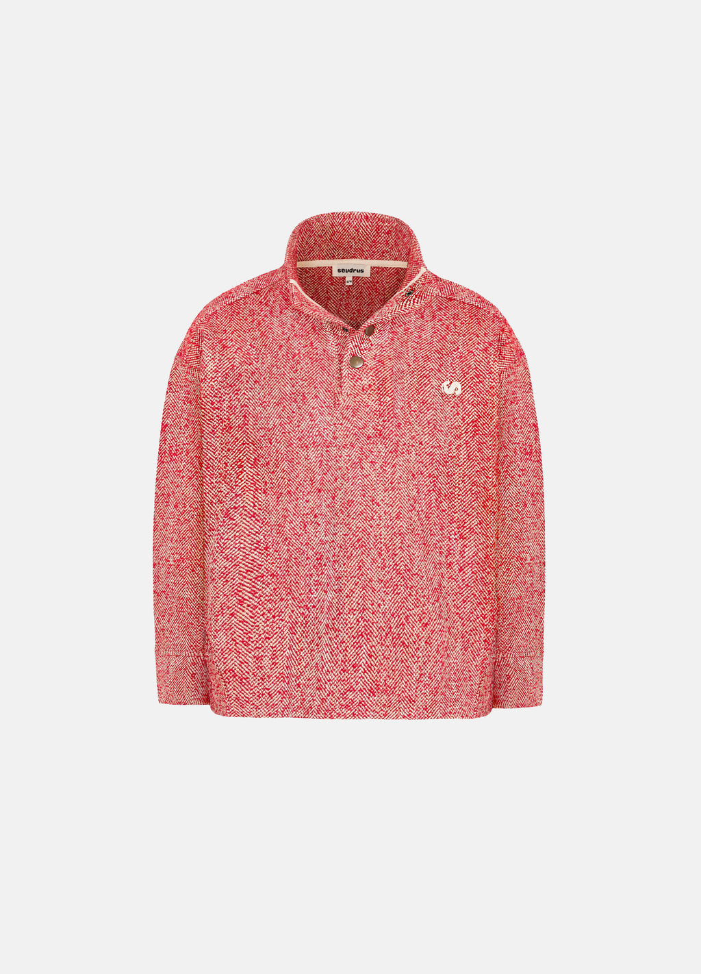 Unisex Eclipse High Collar Wool Sweatshirt