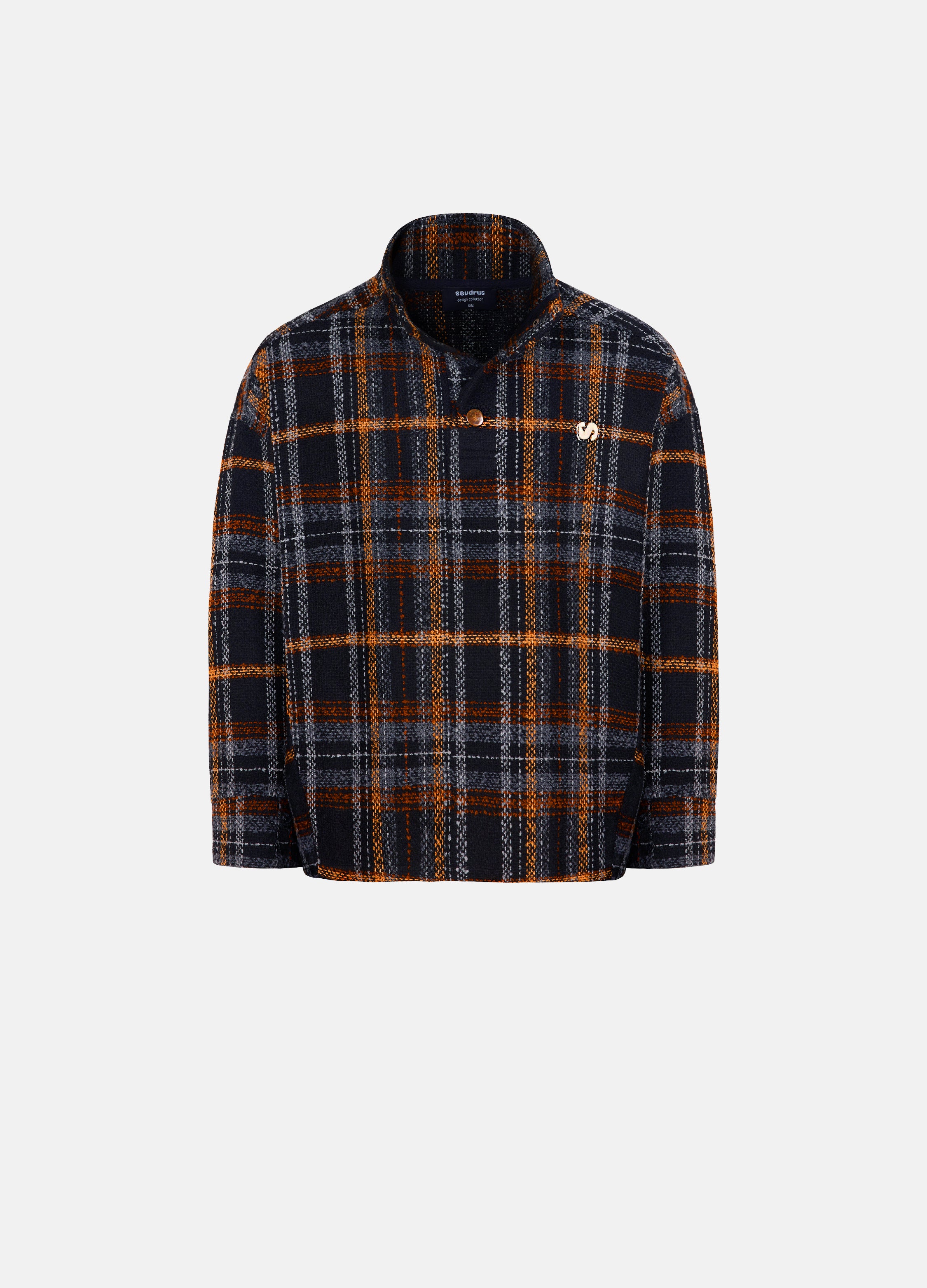 Unisex Oversized High Collar Sweatshirt