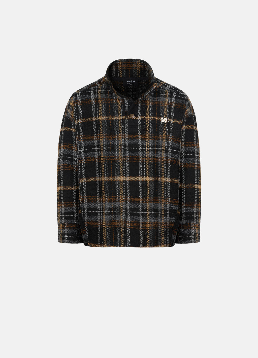 Unisex Obsidian High Collar Sweatshirt