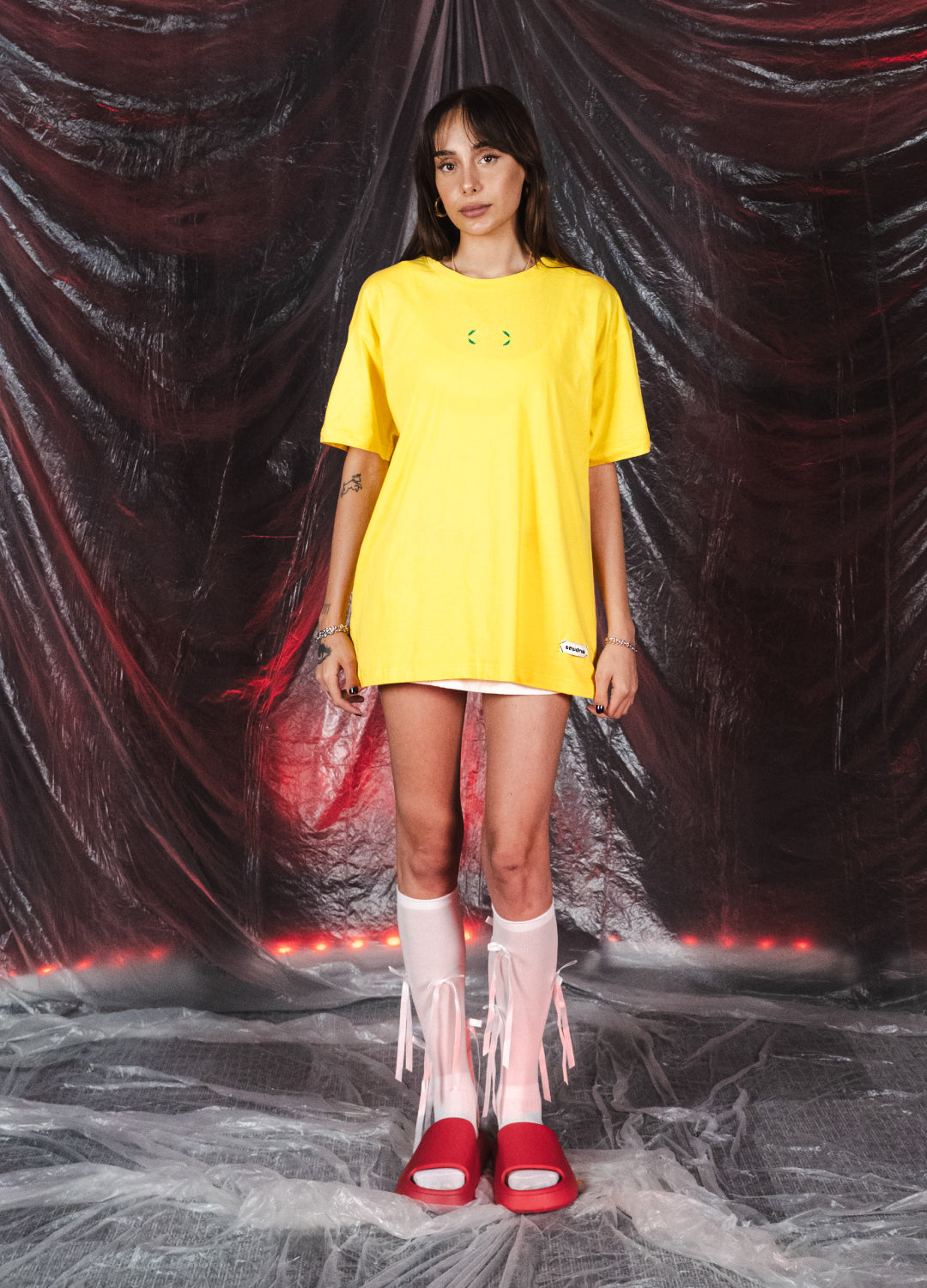 Trace Yellow T-Shirt