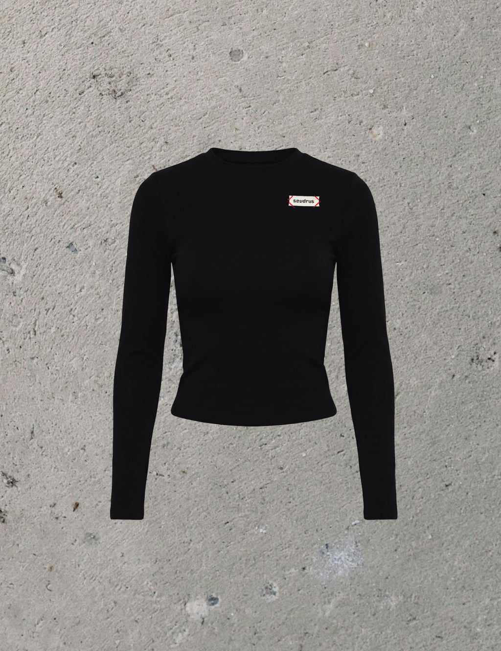 Black Ticket %100 Pamuk Uzun Kollu Fit Body