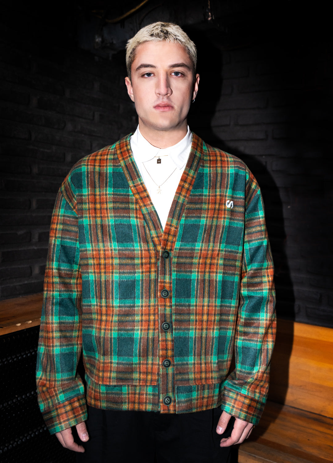 Unisex SVDRS Green Cardigan