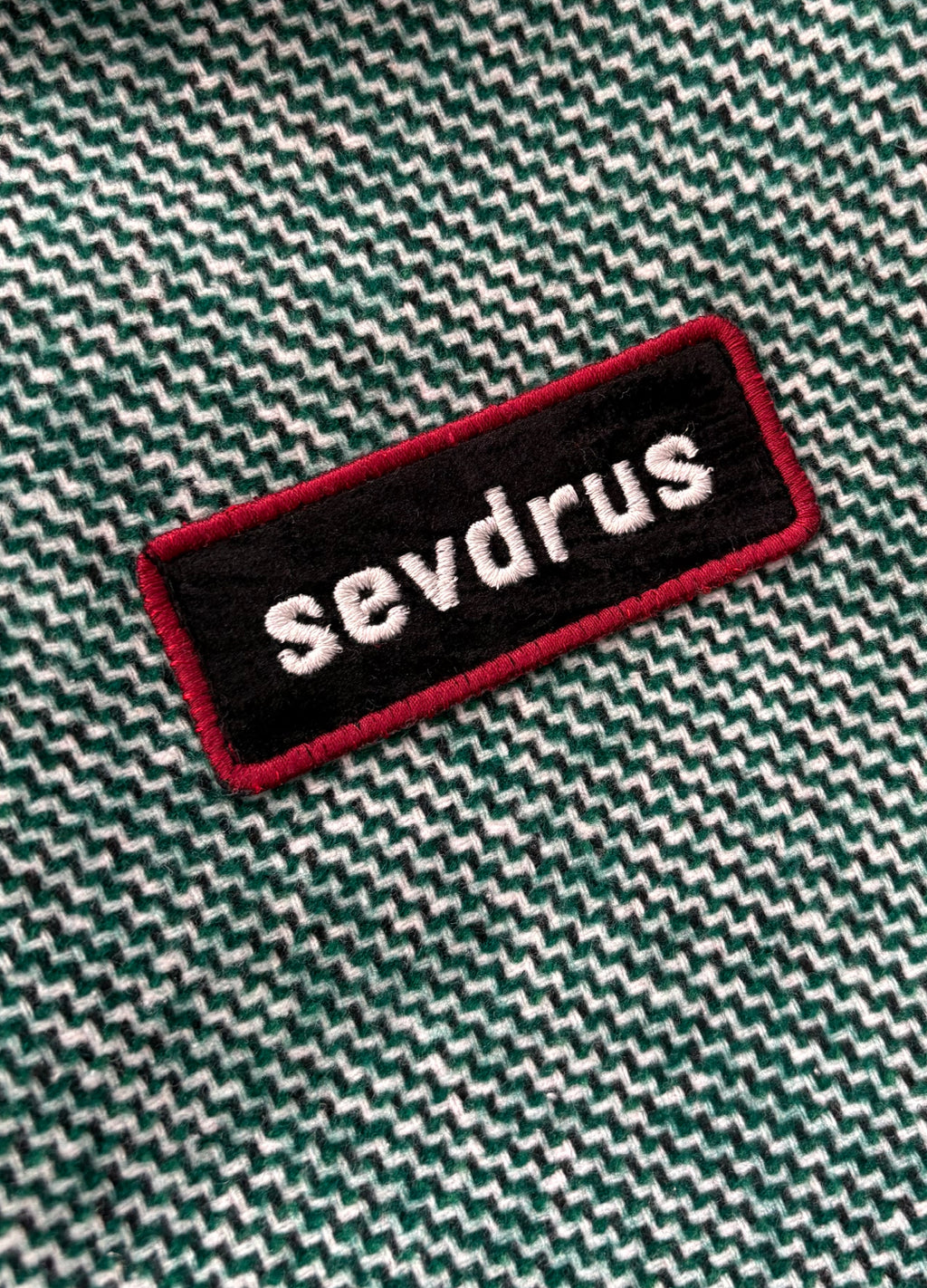 Emerald Ace Full Nakışlı Unisex Yün Ceket