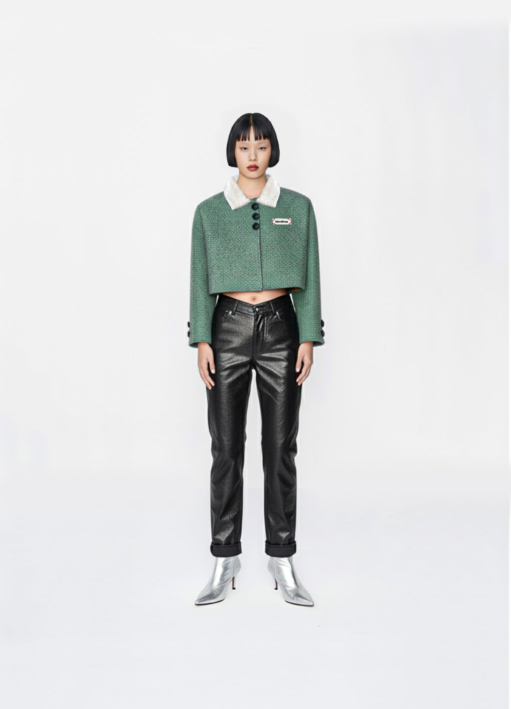 Noble Era Crop Wool Jacket