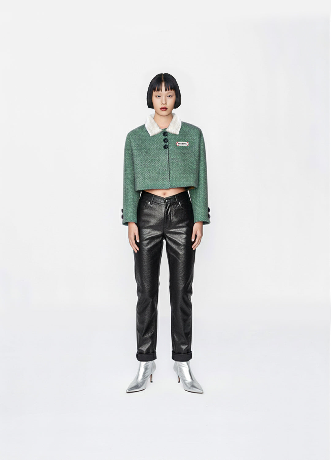 Noble Era Crop Wool Jacket