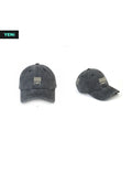 PRE ORDER - Barcode s*vdr*s Nakışlı Yıkamalı Antrasit Unisex Şapka