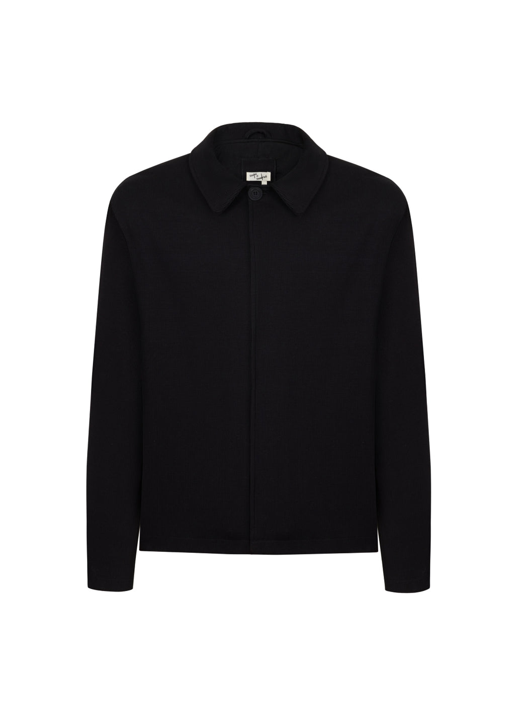 Unisex Black Jacket Scops x Sevdrus Collar