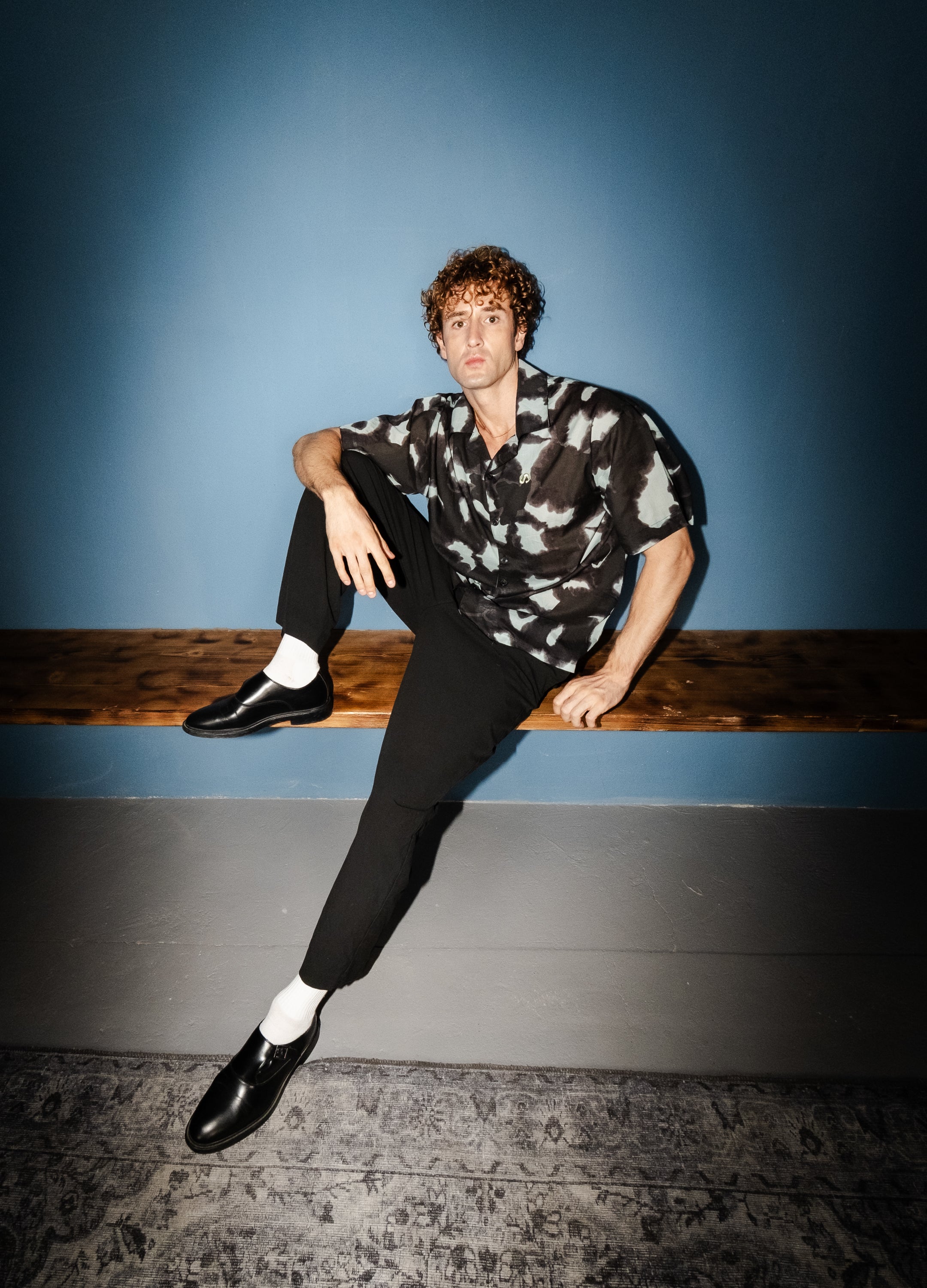 Unisex Oversized Cotton Batik Shirt 015