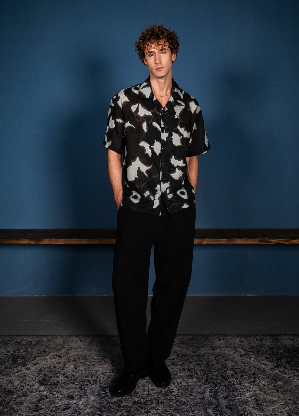 Unisex Oversized Cotton Batik Shirt 015