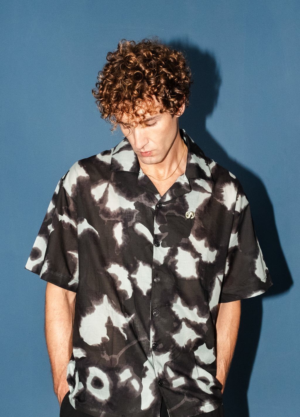 Unisex Oversized Cotton Batik Shirt 015