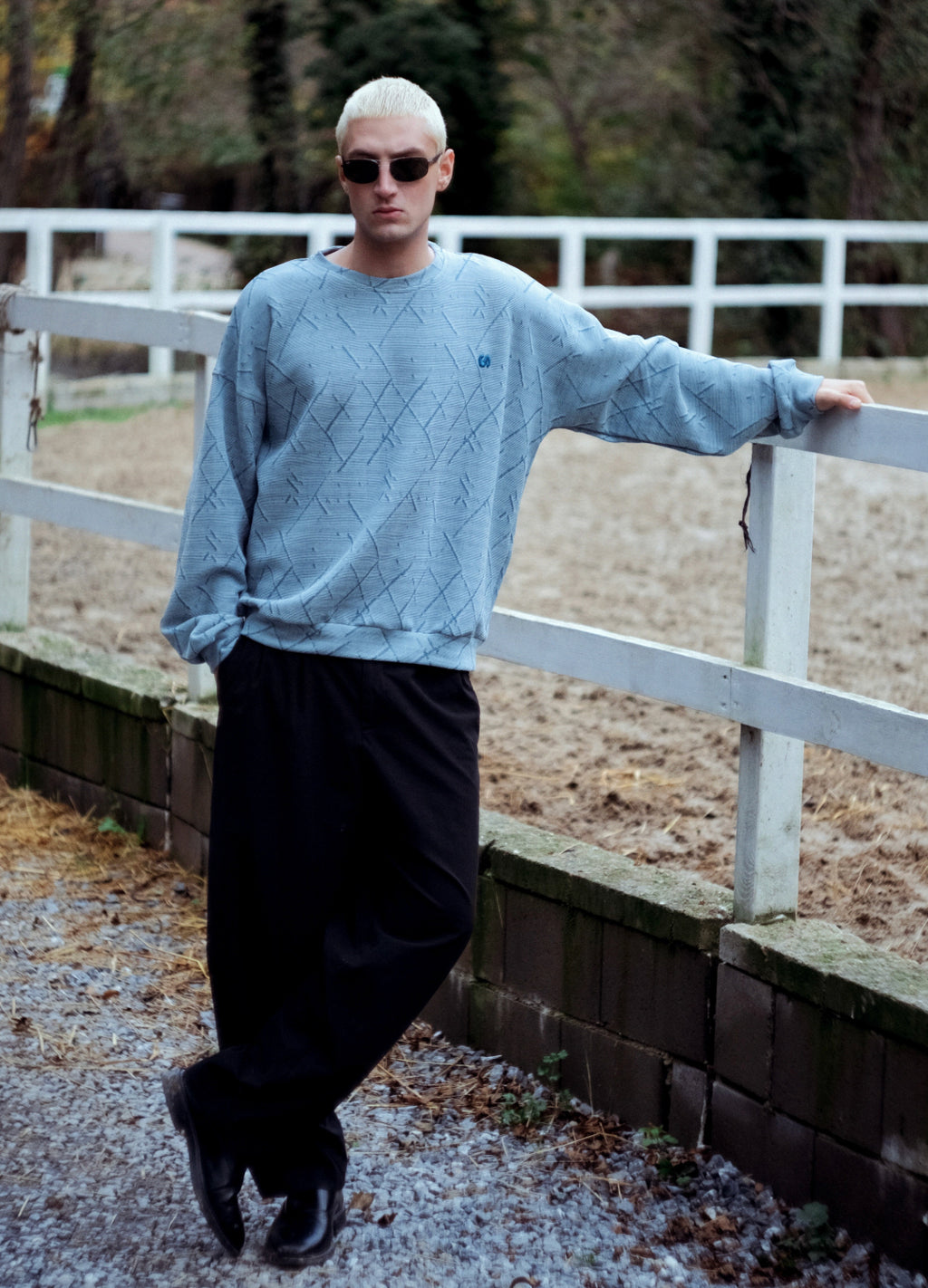 Unisex Monochrome Beige Sweatshirt