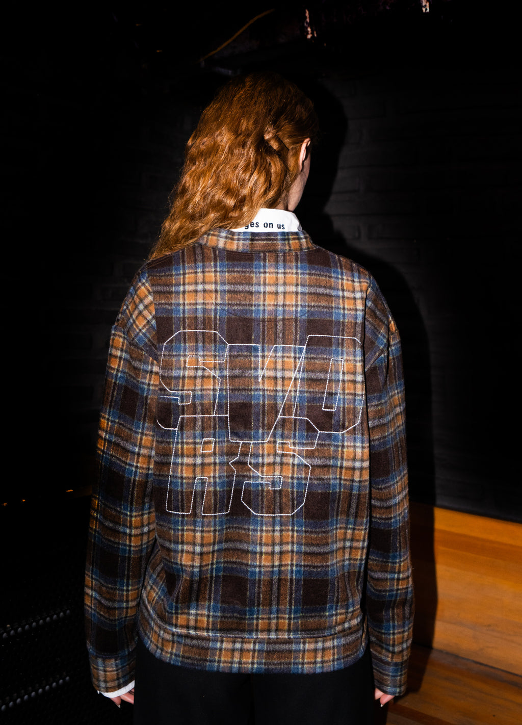 Unisex SVDRS Brown Cardigan