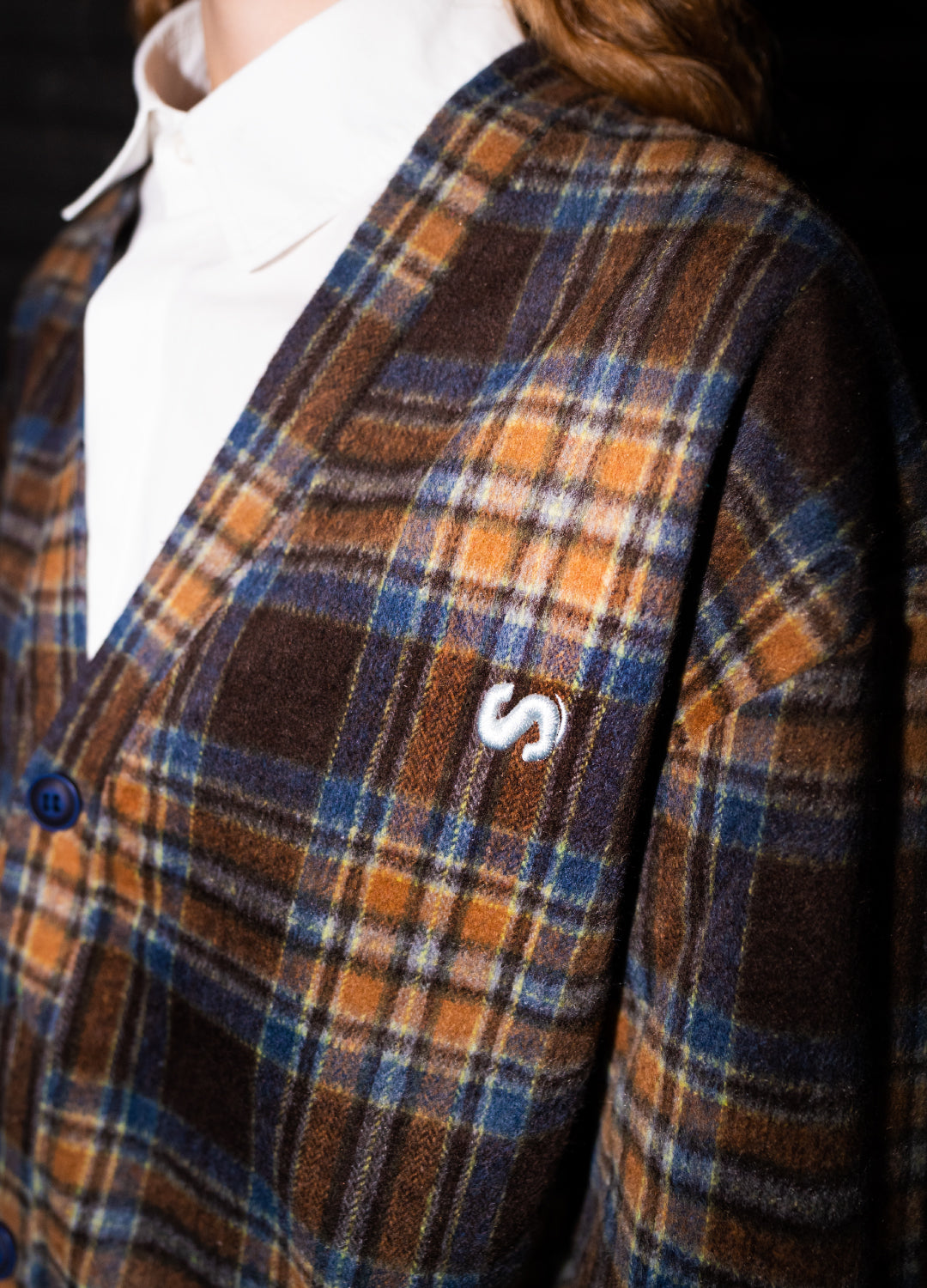 Unisex SVDRS Brown Cardigan