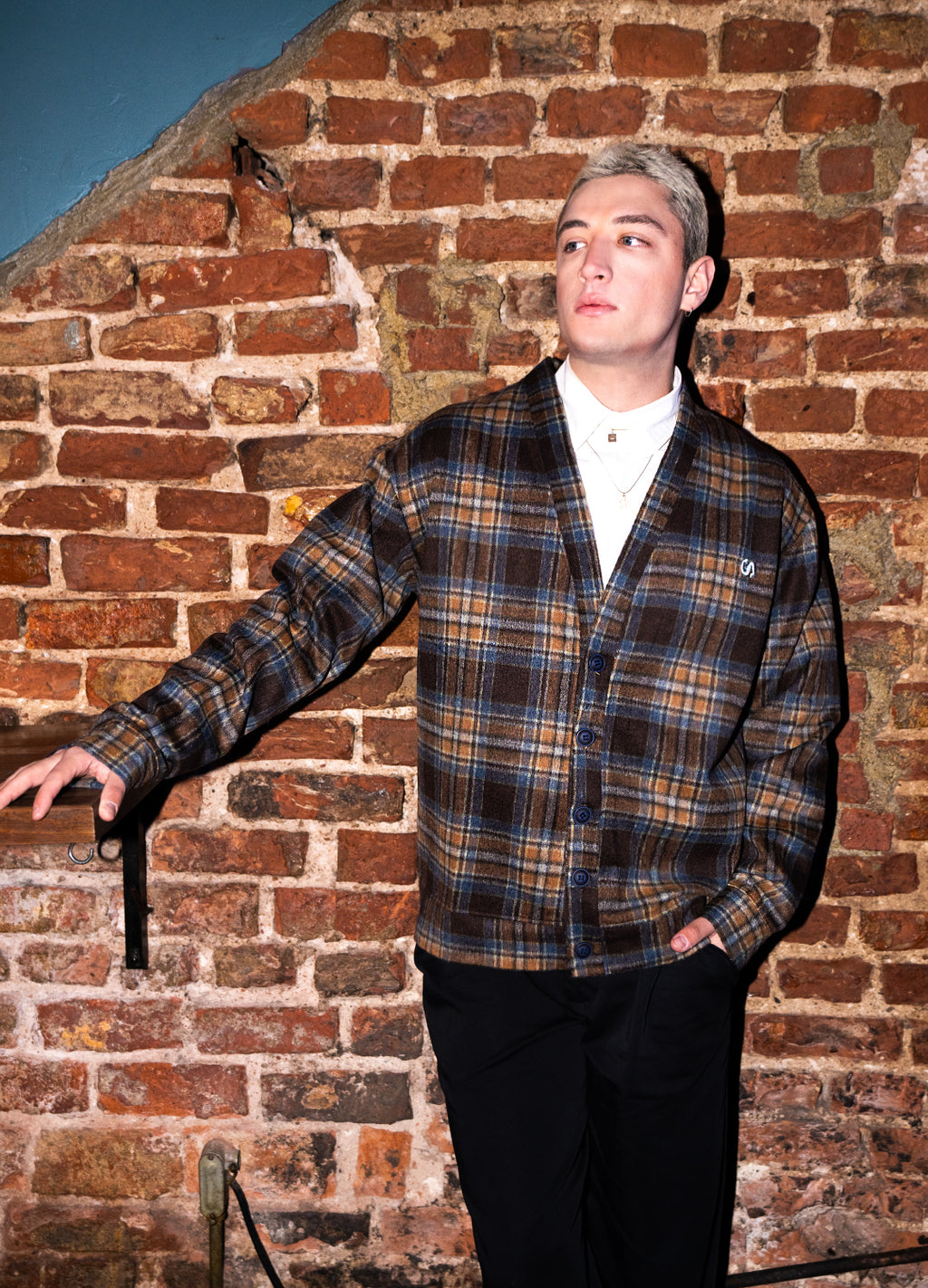 Unisex SVDRS Brown Cardigan