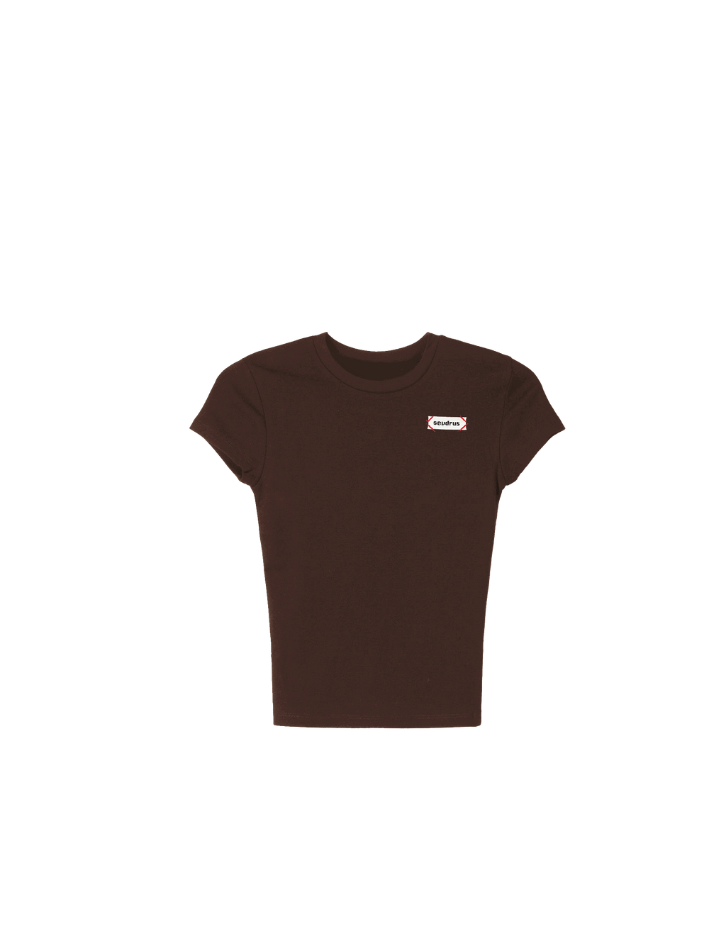 Brown Ticket %100 Pamuk Fit Body